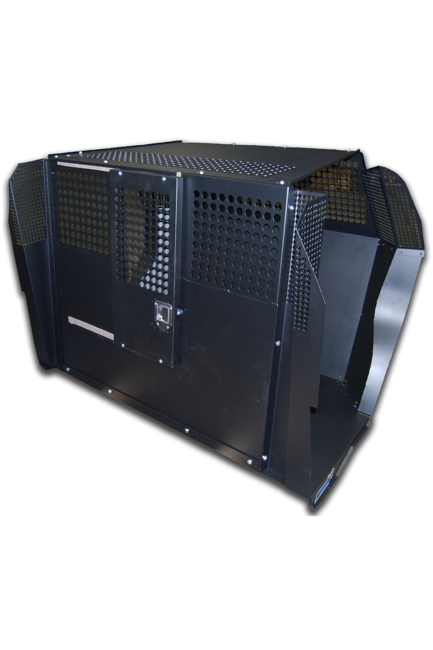 Dog Crate 55303 Professional K9 Series Explorer Interceptor Rear Seat Insert / 64 W x 41 D x 44 H / 11-19 Ford Explorer / Mill Finish Aluminum / Owens Products