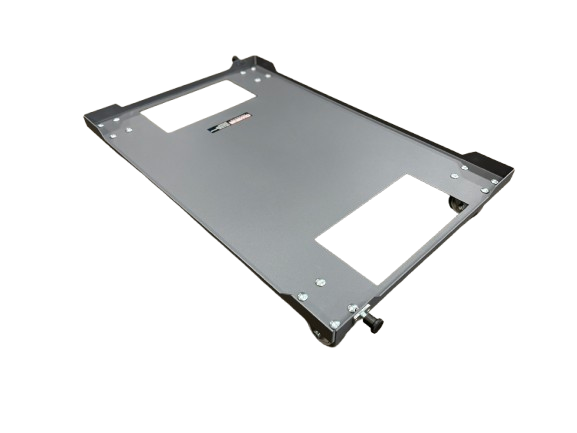 Utility Cart Dog Box Accessory 55261 Professional K9 Series / For Large Collapsible Single Compartment / Mill Finish Aluminum / Owens Products - K9 Dog Boxes